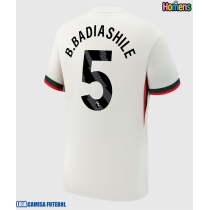 Camisa de Futebol Chelsea Benoit Badiashile #5 Equipamento Secundário 2025-26 Manga Curta